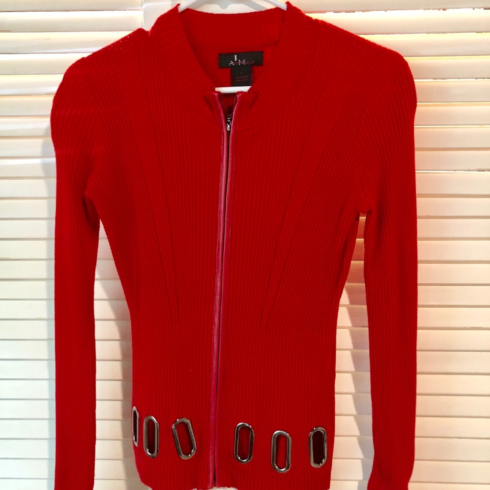 Zip up sweater